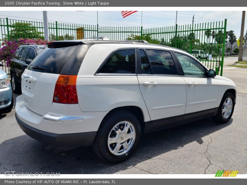 Stone White / Light Taupe 2005 Chrysler Pacifica Touring