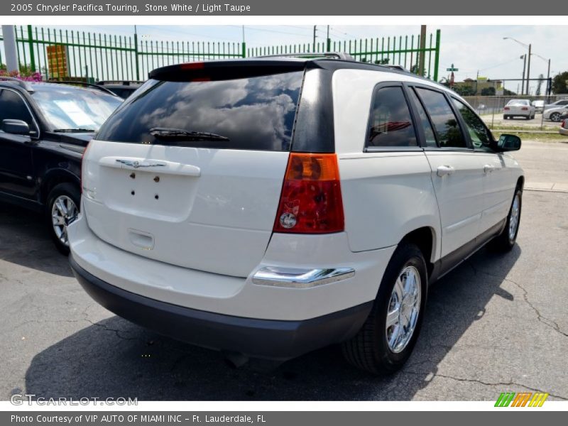Stone White / Light Taupe 2005 Chrysler Pacifica Touring