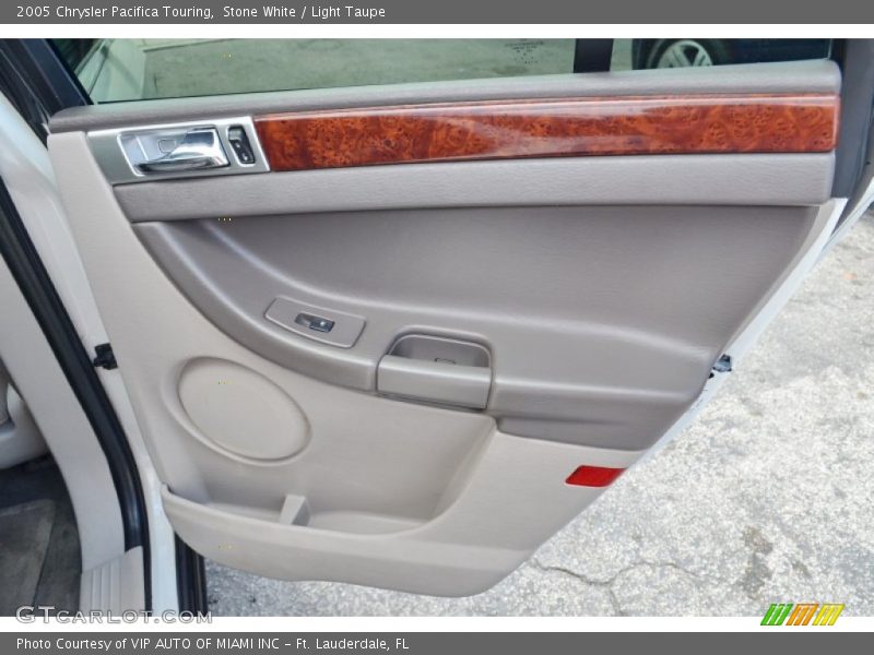 Stone White / Light Taupe 2005 Chrysler Pacifica Touring