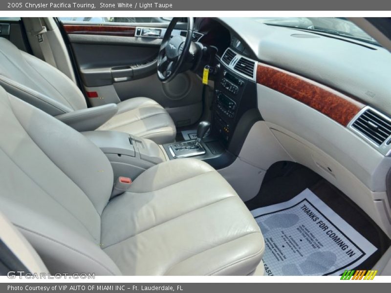 Stone White / Light Taupe 2005 Chrysler Pacifica Touring