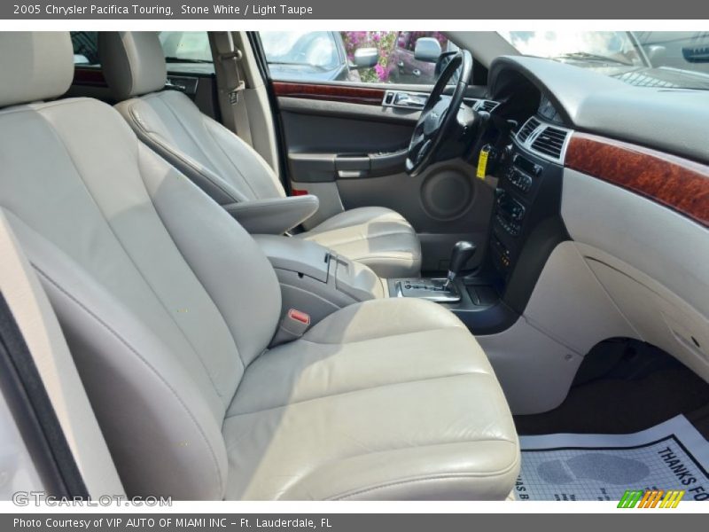 Stone White / Light Taupe 2005 Chrysler Pacifica Touring