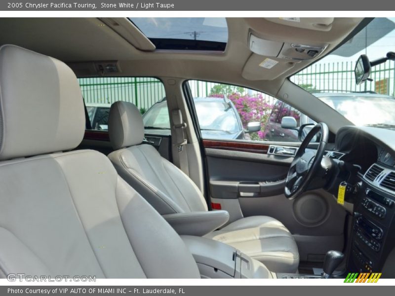 Stone White / Light Taupe 2005 Chrysler Pacifica Touring