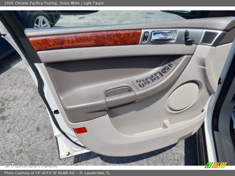 Stone White / Light Taupe 2005 Chrysler Pacifica Touring