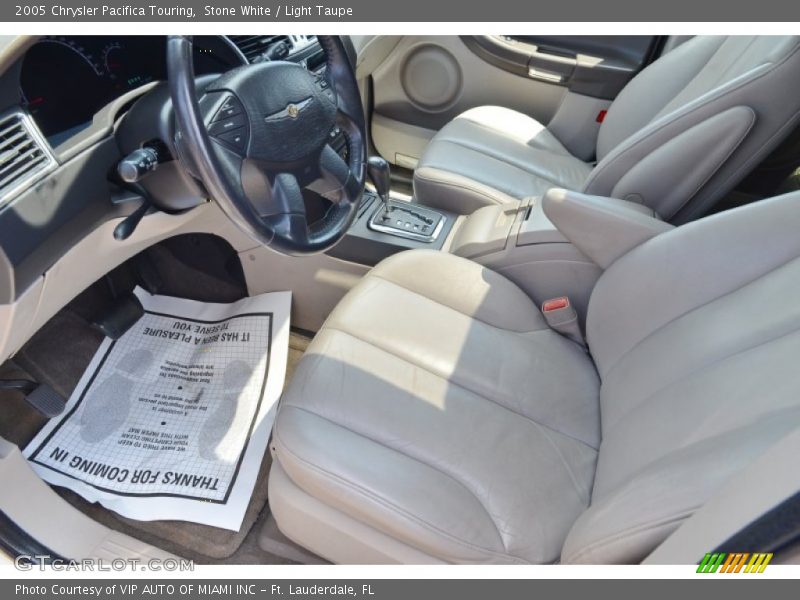 Stone White / Light Taupe 2005 Chrysler Pacifica Touring