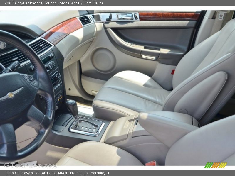 Stone White / Light Taupe 2005 Chrysler Pacifica Touring