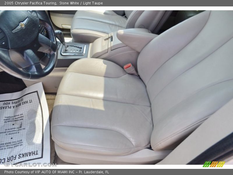 Stone White / Light Taupe 2005 Chrysler Pacifica Touring