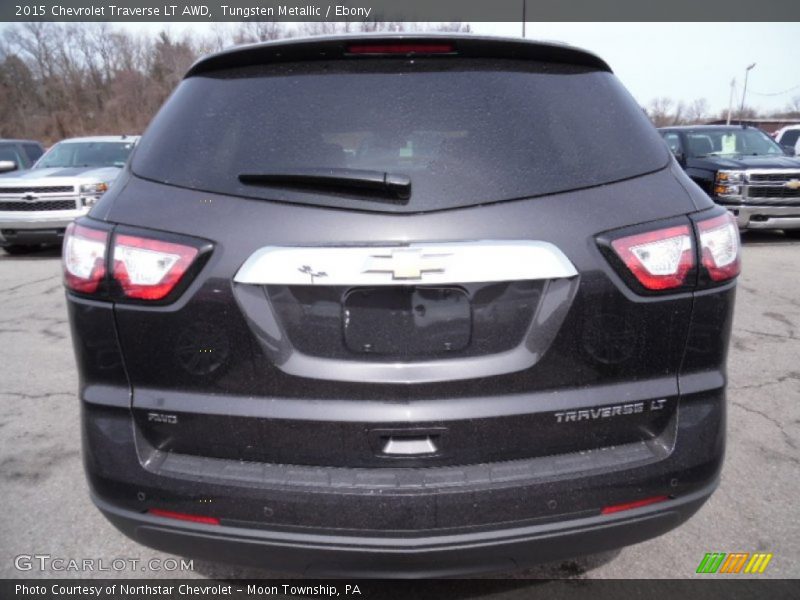Tungsten Metallic / Ebony 2015 Chevrolet Traverse LT AWD