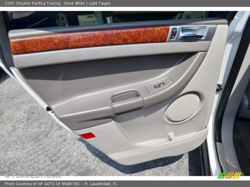 Stone White / Light Taupe 2005 Chrysler Pacifica Touring