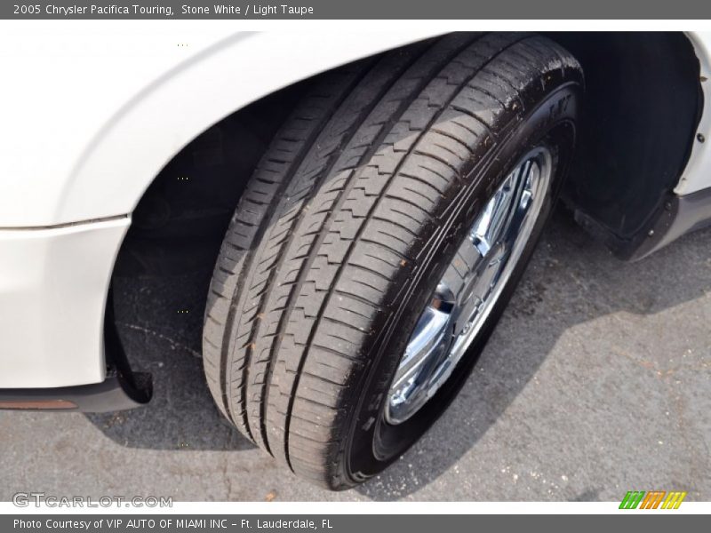 Stone White / Light Taupe 2005 Chrysler Pacifica Touring