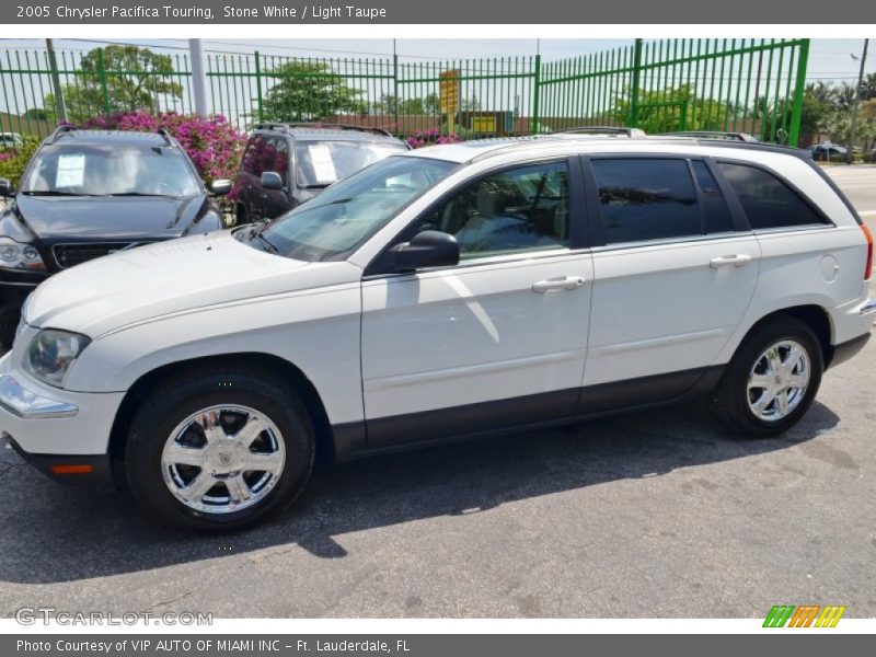 Stone White / Light Taupe 2005 Chrysler Pacifica Touring