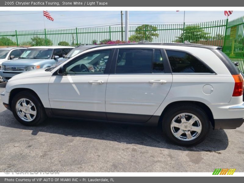 Stone White / Light Taupe 2005 Chrysler Pacifica Touring