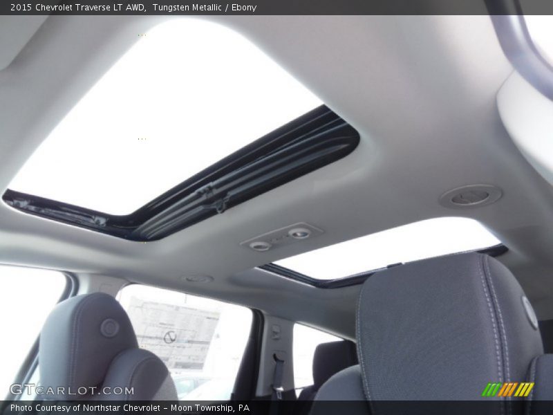 Tungsten Metallic / Ebony 2015 Chevrolet Traverse LT AWD