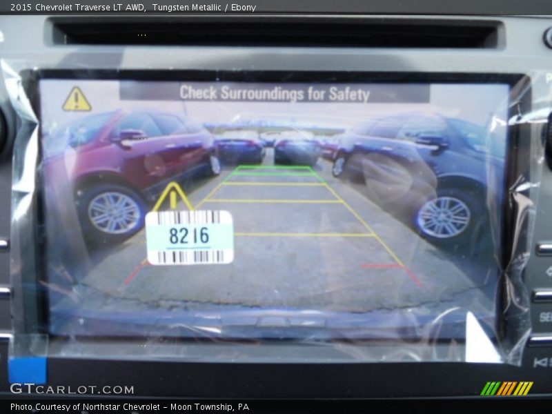 Tungsten Metallic / Ebony 2015 Chevrolet Traverse LT AWD