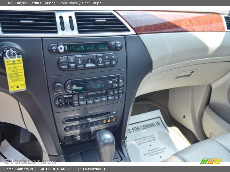 Stone White / Light Taupe 2005 Chrysler Pacifica Touring