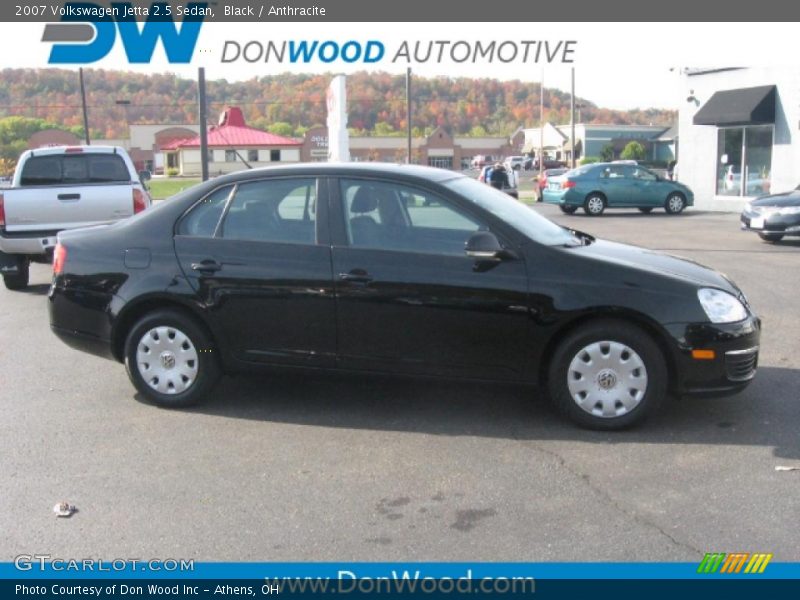 Black / Anthracite 2007 Volkswagen Jetta 2.5 Sedan