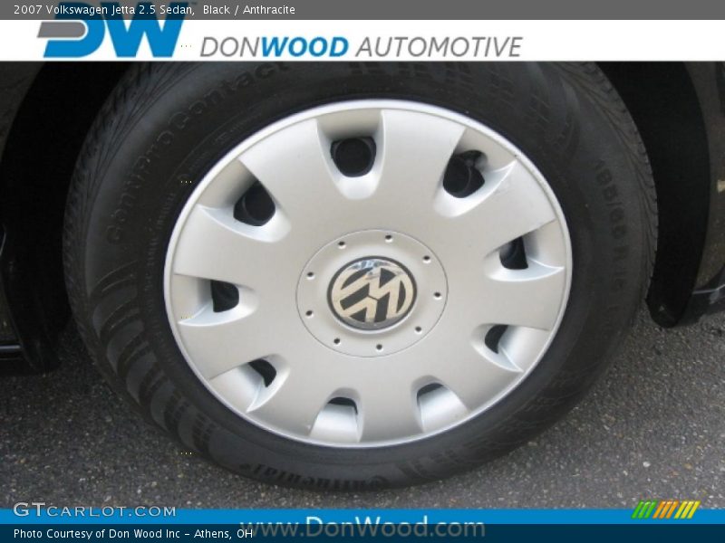 Black / Anthracite 2007 Volkswagen Jetta 2.5 Sedan