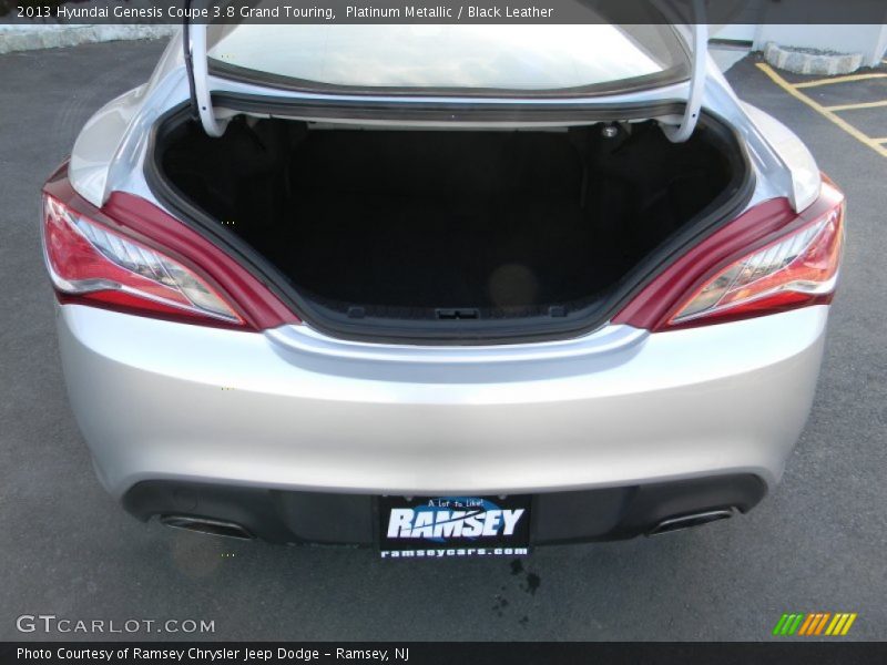 Platinum Metallic / Black Leather 2013 Hyundai Genesis Coupe 3.8 Grand Touring