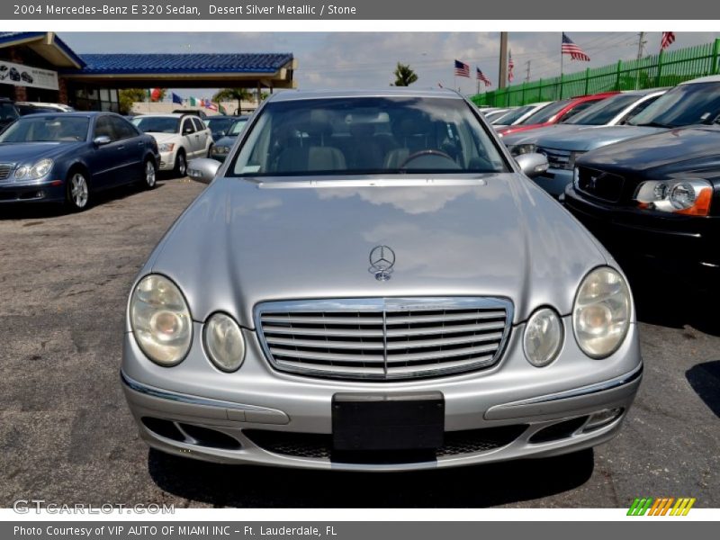 Desert Silver Metallic / Stone 2004 Mercedes-Benz E 320 Sedan