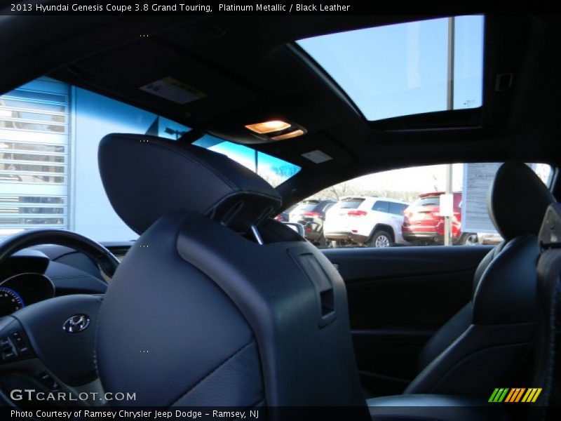 Platinum Metallic / Black Leather 2013 Hyundai Genesis Coupe 3.8 Grand Touring