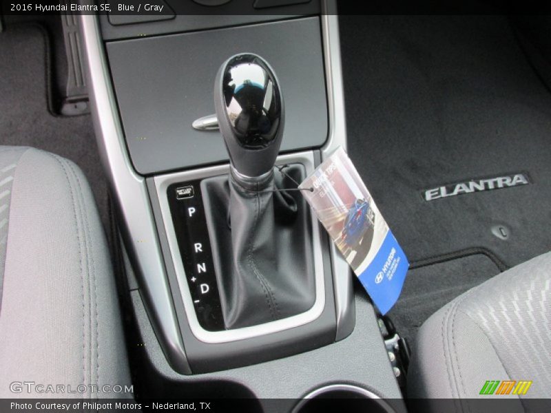  2016 Elantra SE 6 Speed SHIFTRONIC Automatic Shifter