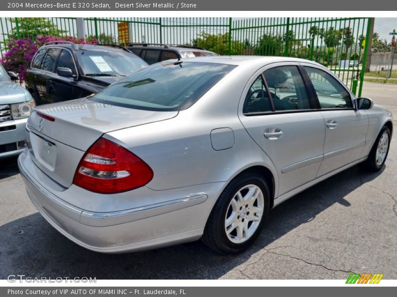 Desert Silver Metallic / Stone 2004 Mercedes-Benz E 320 Sedan