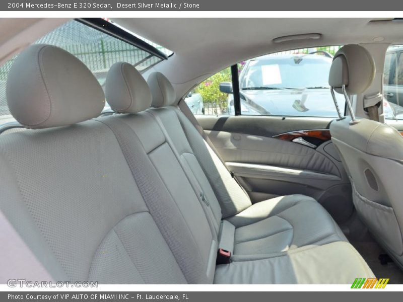 Desert Silver Metallic / Stone 2004 Mercedes-Benz E 320 Sedan