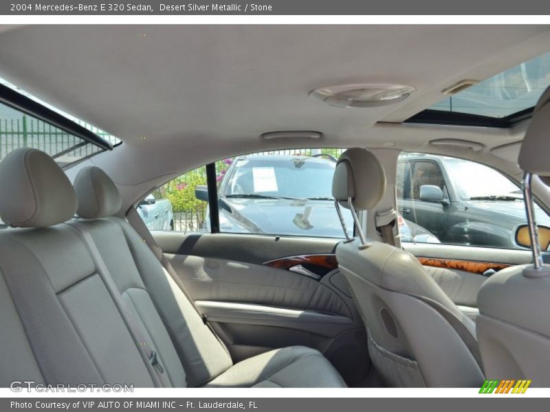 Desert Silver Metallic / Stone 2004 Mercedes-Benz E 320 Sedan