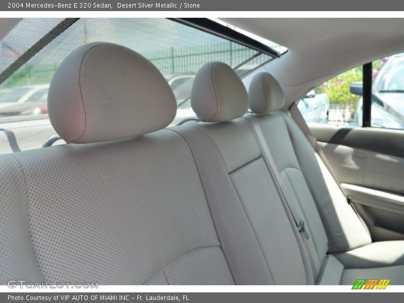 Desert Silver Metallic / Stone 2004 Mercedes-Benz E 320 Sedan