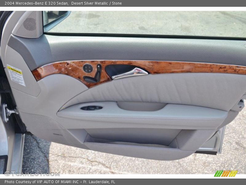 Desert Silver Metallic / Stone 2004 Mercedes-Benz E 320 Sedan