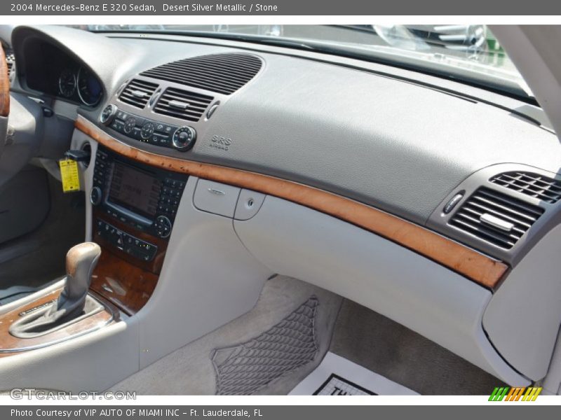 Desert Silver Metallic / Stone 2004 Mercedes-Benz E 320 Sedan