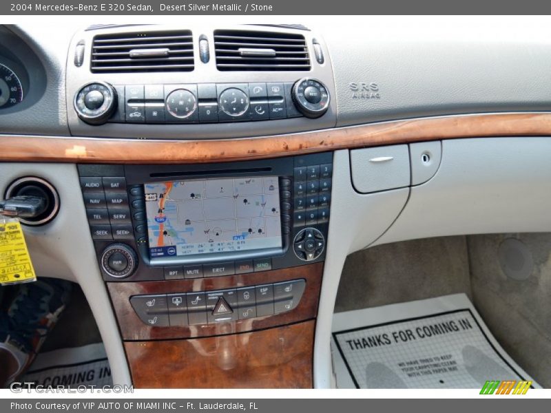 Desert Silver Metallic / Stone 2004 Mercedes-Benz E 320 Sedan