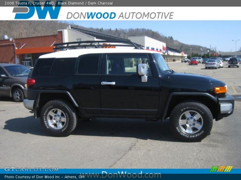 Black Diamond / Dark Charcoal 2008 Toyota FJ Cruiser 4WD