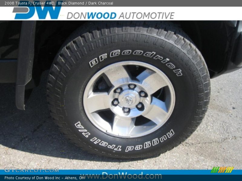 Black Diamond / Dark Charcoal 2008 Toyota FJ Cruiser 4WD