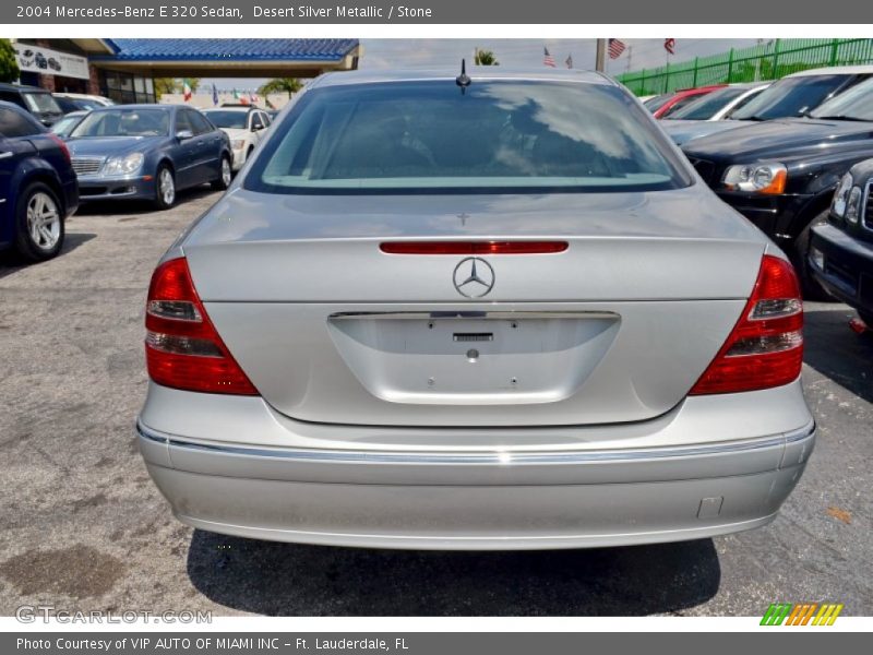 Desert Silver Metallic / Stone 2004 Mercedes-Benz E 320 Sedan