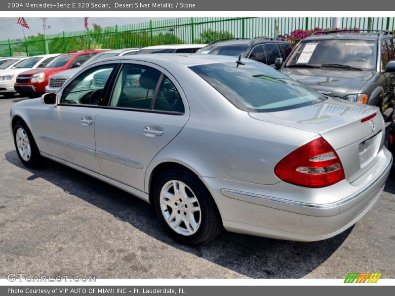 Desert Silver Metallic / Stone 2004 Mercedes-Benz E 320 Sedan