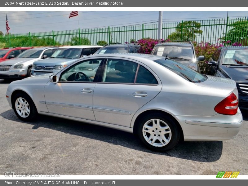 Desert Silver Metallic / Stone 2004 Mercedes-Benz E 320 Sedan