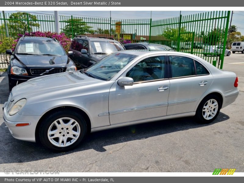 Desert Silver Metallic / Stone 2004 Mercedes-Benz E 320 Sedan