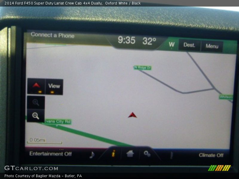 Oxford White / Black 2014 Ford F450 Super Duty Lariat Crew Cab 4x4 Dually