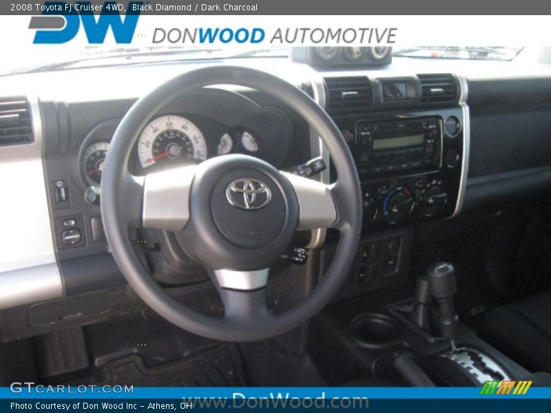 Black Diamond / Dark Charcoal 2008 Toyota FJ Cruiser 4WD