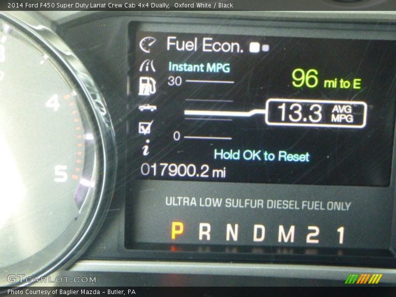Oxford White / Black 2014 Ford F450 Super Duty Lariat Crew Cab 4x4 Dually