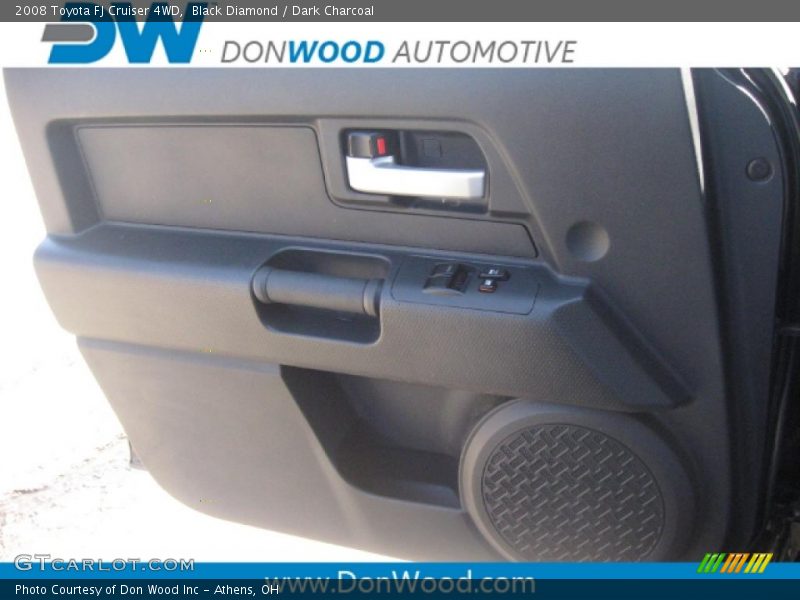 Black Diamond / Dark Charcoal 2008 Toyota FJ Cruiser 4WD