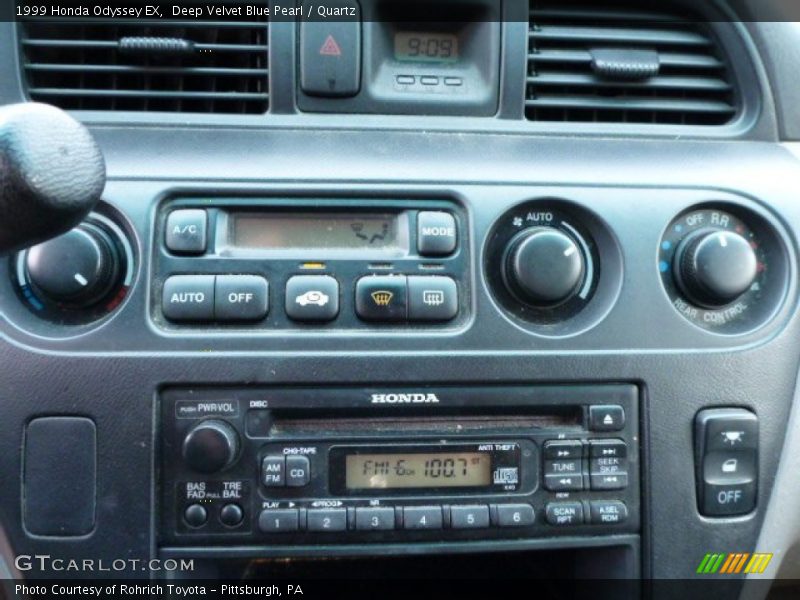 Deep Velvet Blue Pearl / Quartz 1999 Honda Odyssey EX