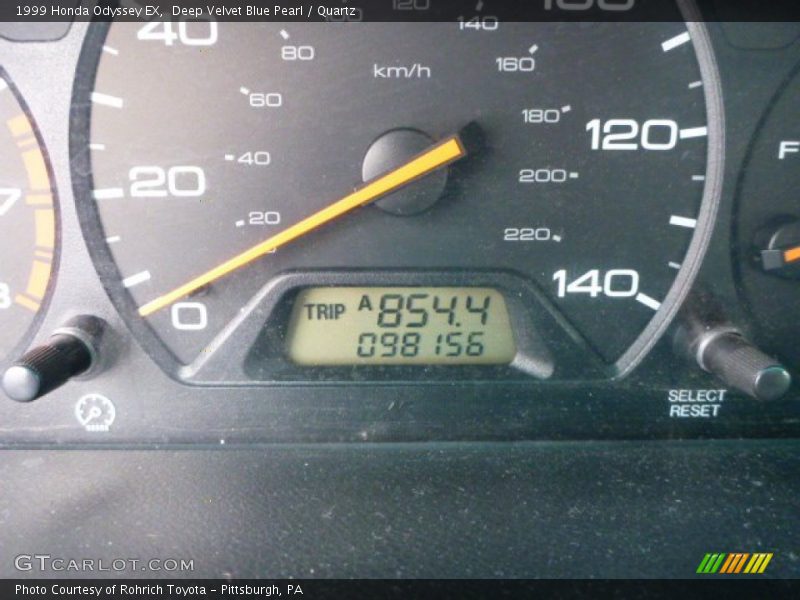 Deep Velvet Blue Pearl / Quartz 1999 Honda Odyssey EX