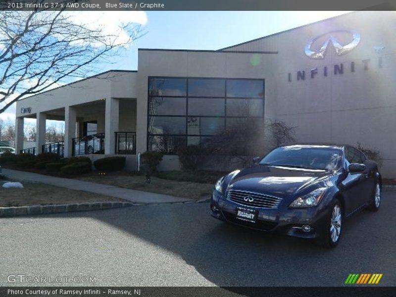 Blue Slate / Graphite 2013 Infiniti G 37 x AWD Coupe