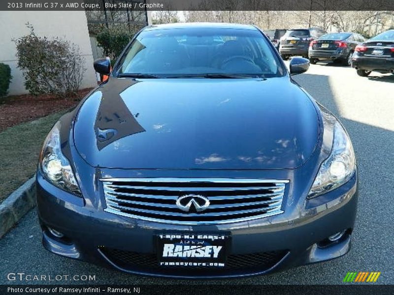 Blue Slate / Graphite 2013 Infiniti G 37 x AWD Coupe