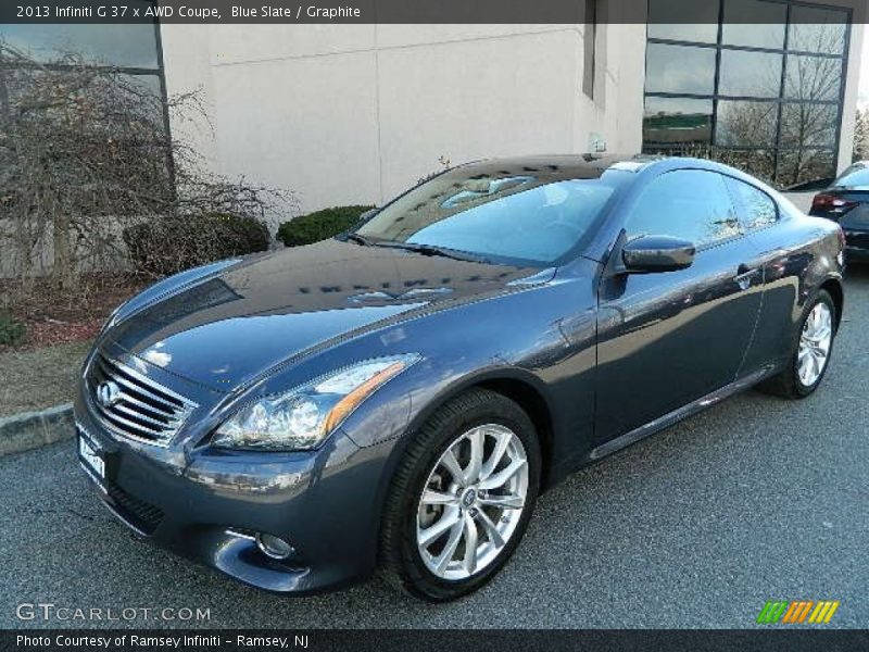 Blue Slate / Graphite 2013 Infiniti G 37 x AWD Coupe