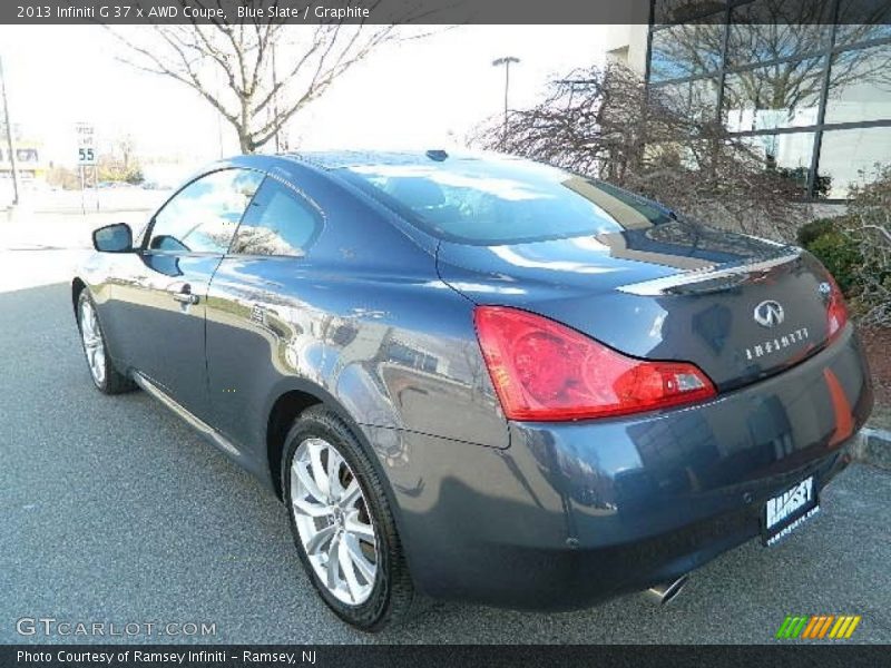 Blue Slate / Graphite 2013 Infiniti G 37 x AWD Coupe