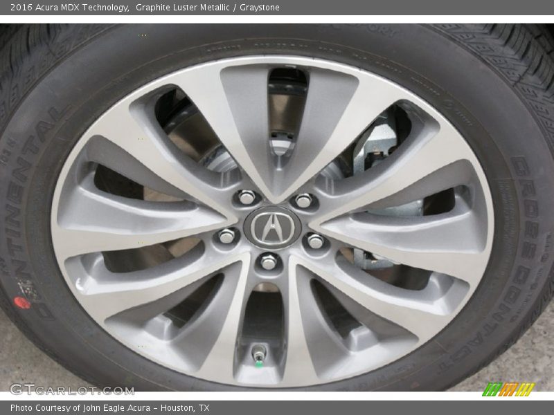 Graphite Luster Metallic / Graystone 2016 Acura MDX Technology