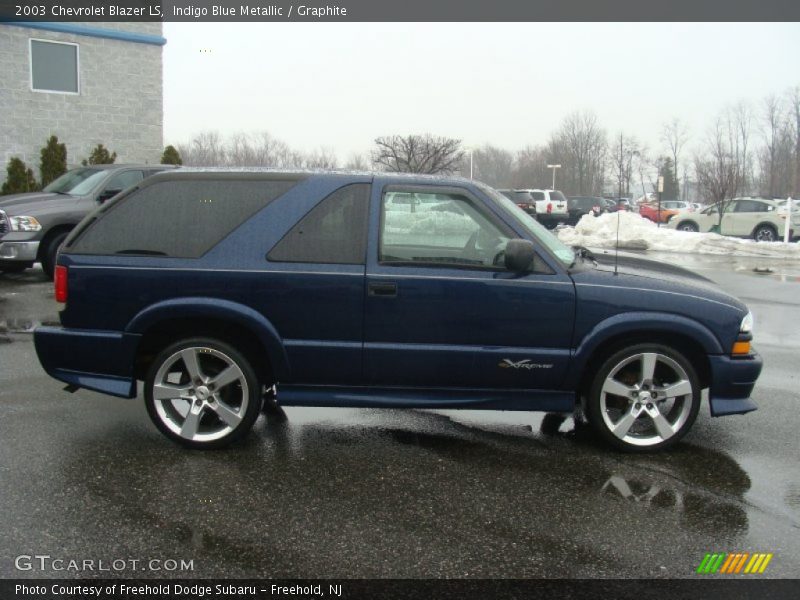 Indigo Blue Metallic / Graphite 2003 Chevrolet Blazer LS