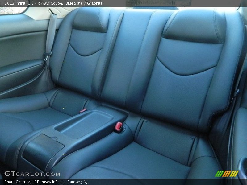 Rear Seat of 2013 G 37 x AWD Coupe